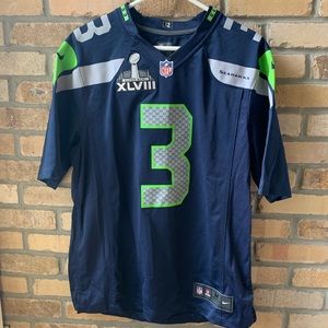 Nike Super Bowl 48 Wilson Seattle Seahawks Jersey